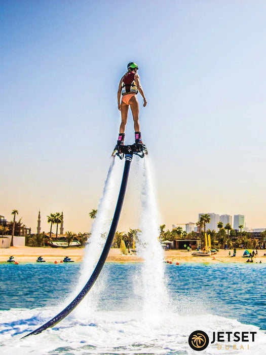 Flyboard in dubai kite beach